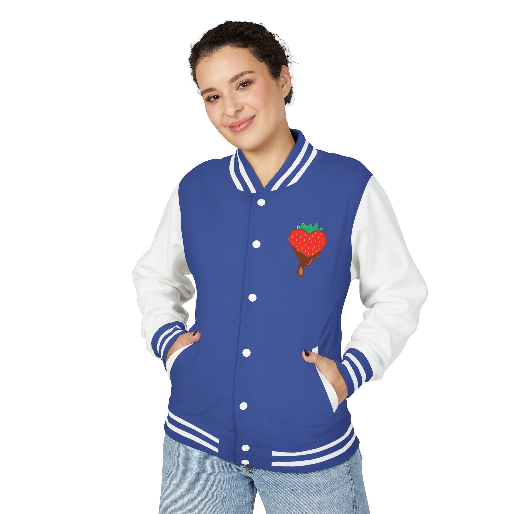 Letterman Jacket - Chocolate Covered Strawberry