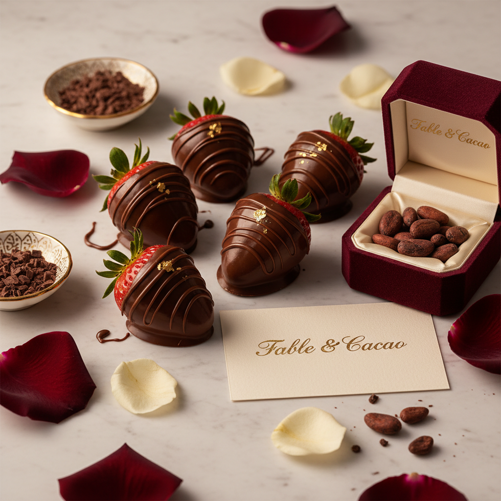 Chocolate Covered Strawberries – Fable & Cacao